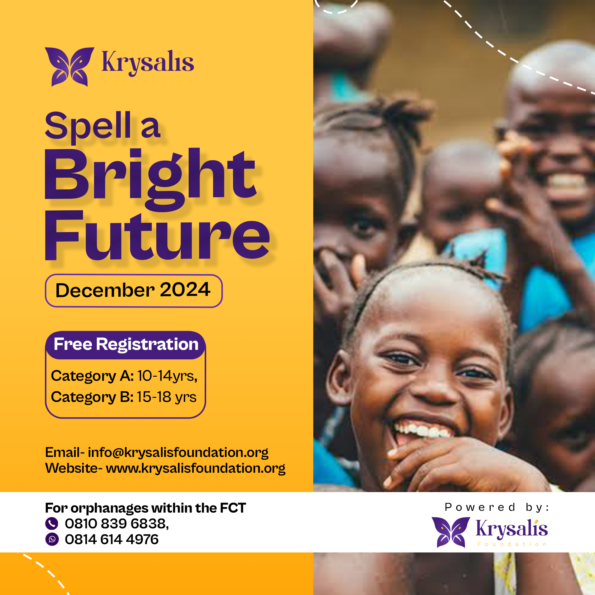 Spelling Bee For Orphanages